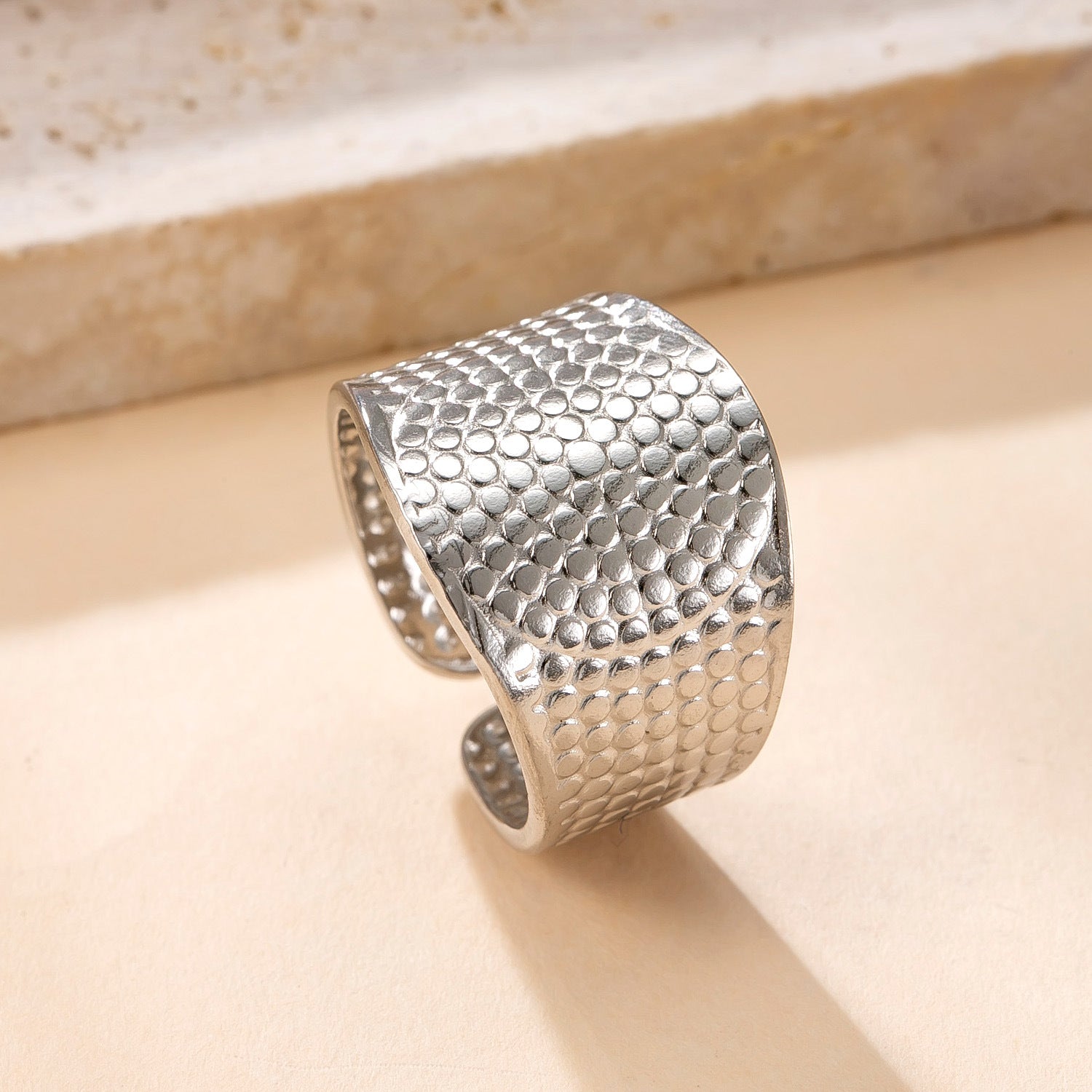 European Elegance Stainless Steel Ring