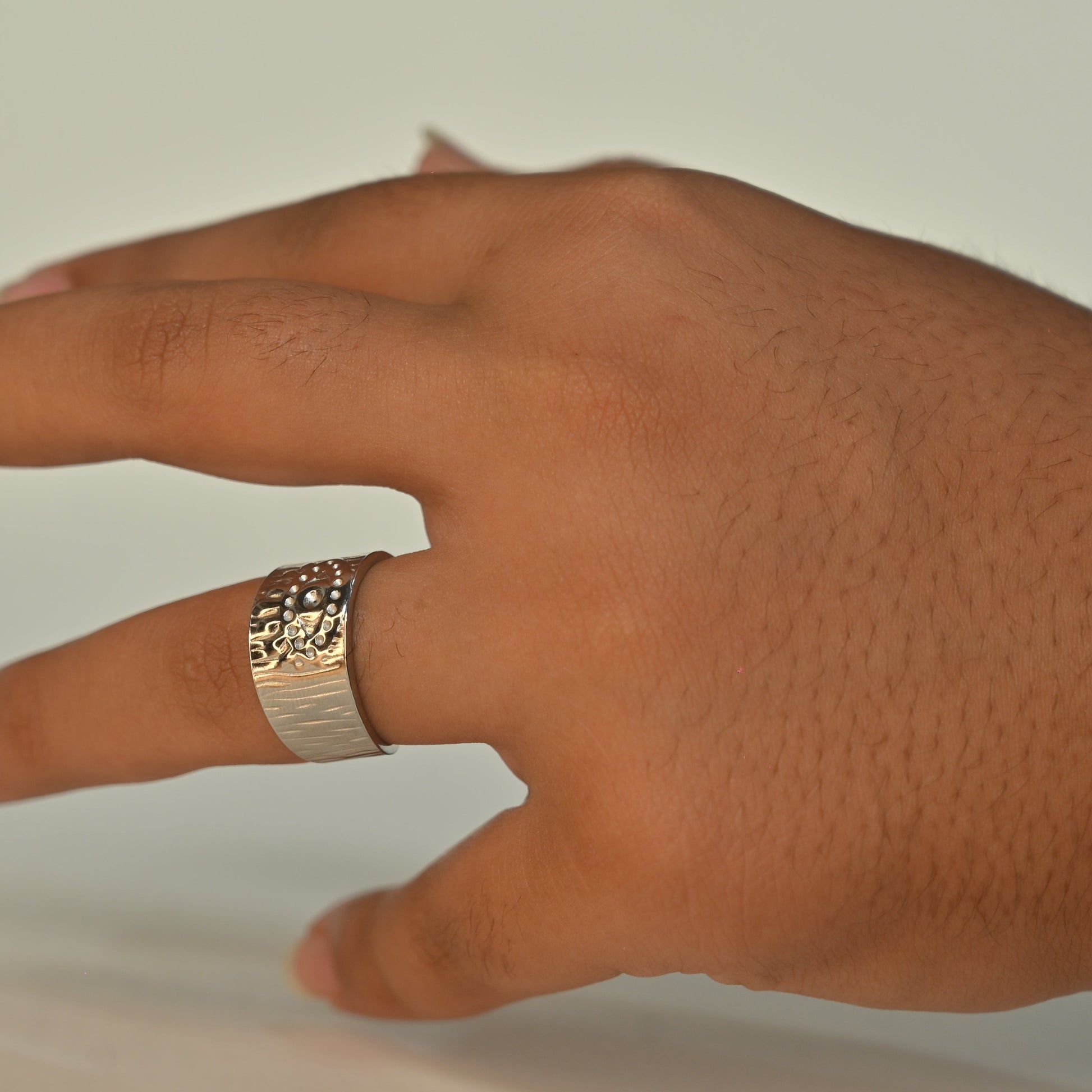 European Elegance Stainless Steel Ring