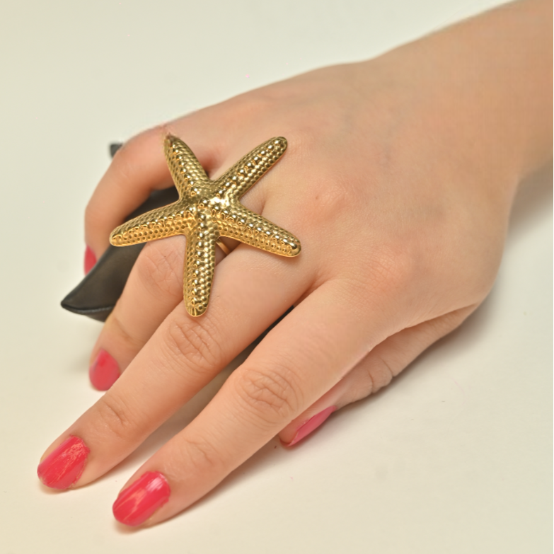 Glam Statement Rings Combo – Set of 4 Unique Modern Rings