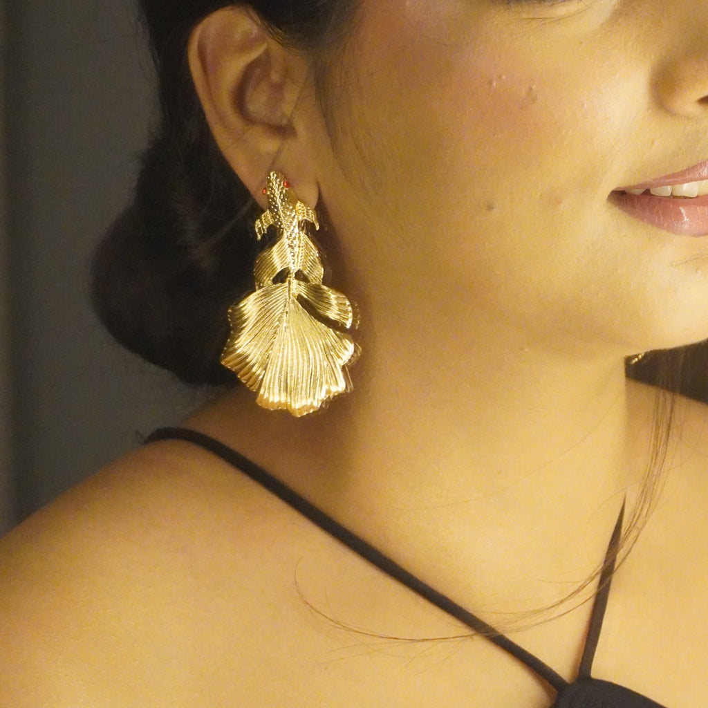 Chunky Statement Earrings Combo – Bold Looks for Trendsetters